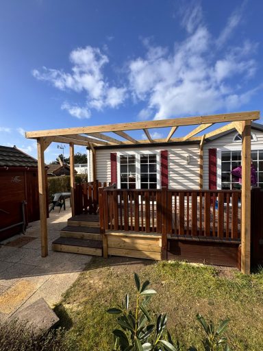 Pergola en bois