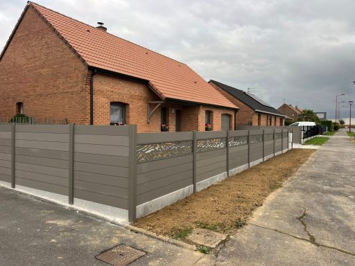 Clôture maison